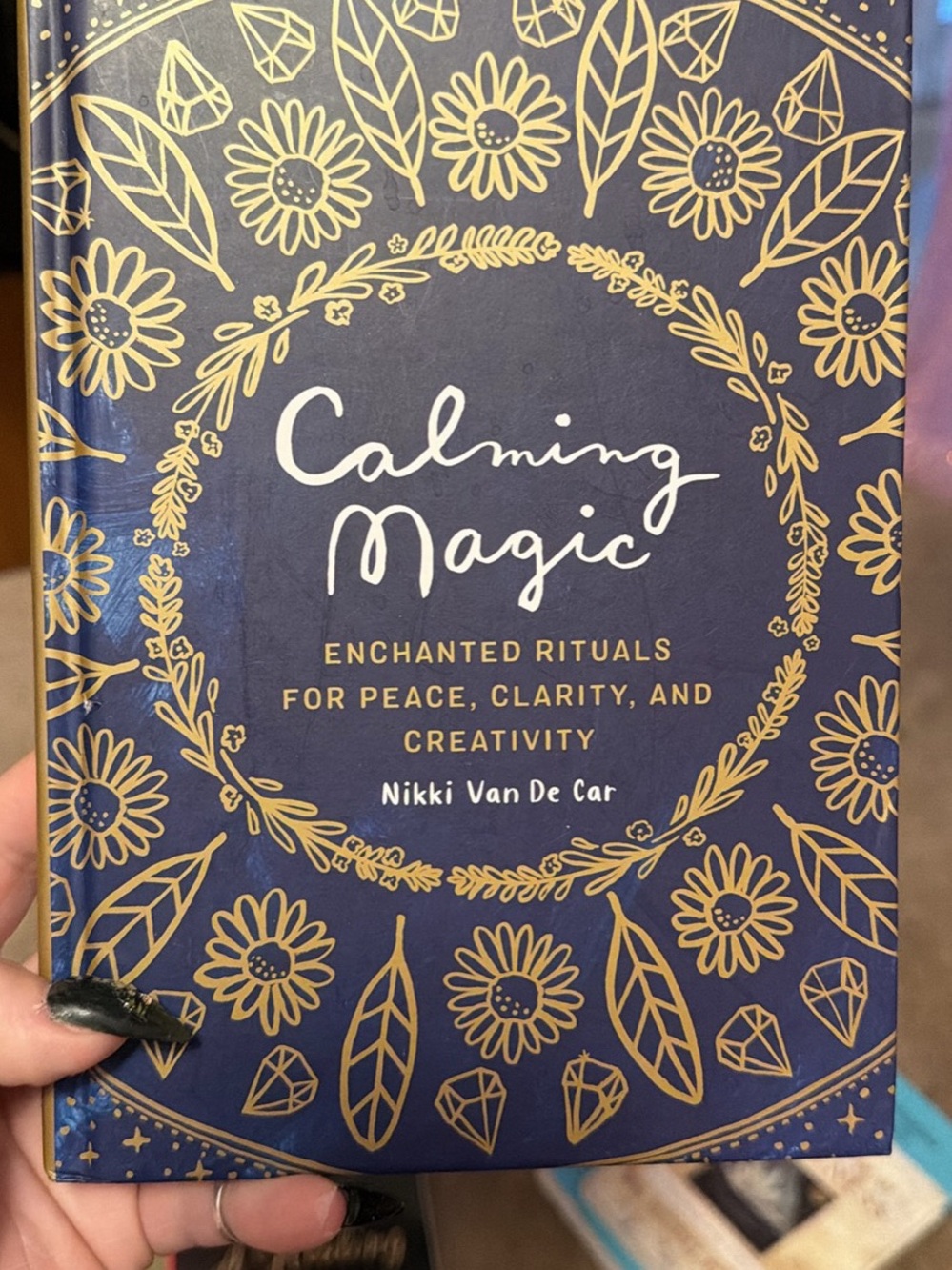 Calming Magic Hardcover - Navy and Gold